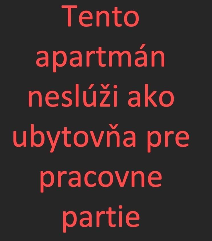 Dvojizbovy Utulny Apartment Oscadnica